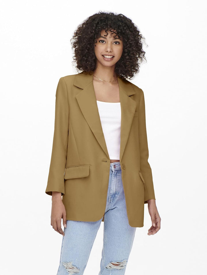ONLY Female Blazer Langer 36 Surf The Web, 36 Surf The Web