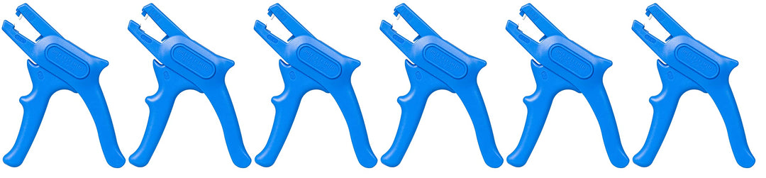 WEICON TOOLS No. 5 Classic 6er Set | automatische Abisolierzange für 0,2 - 6 mm² | Wire Stripper mit
