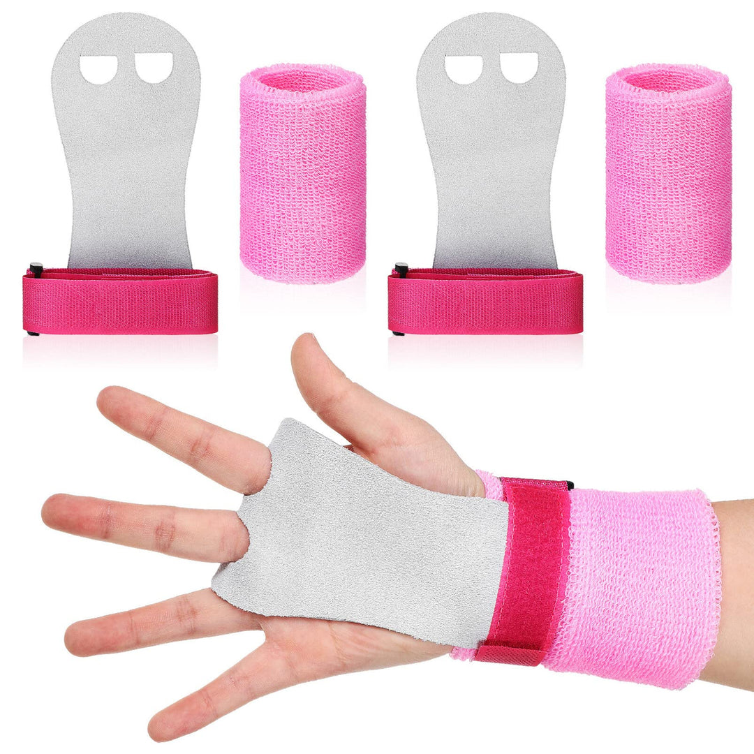 CLISPEED 4 Stück Sport-Gymnastik-Griffe Armbänder Kinder-Gymnastik-Stange Griffe Schweissbänder Gewi