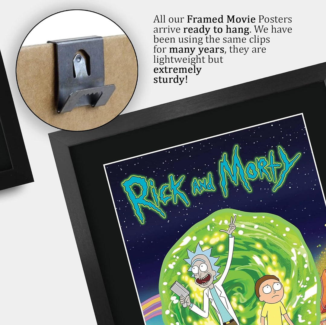 HWC Trading A3 FR Rick und Morty Justin Roiland Geschenke gedruckt Autogramm Bild für TV-Fanartikel