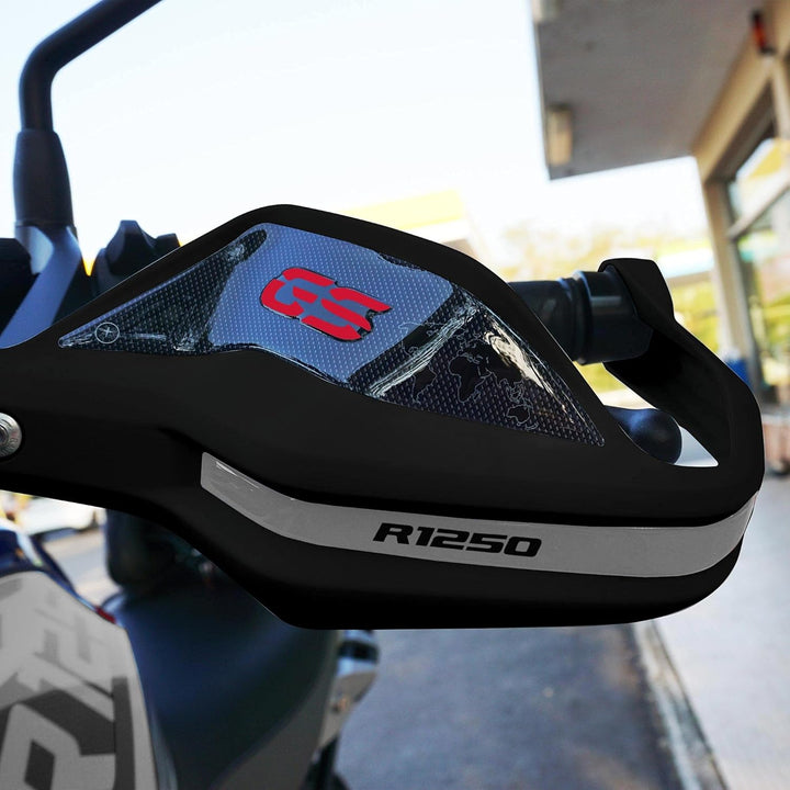 labelbike - 3D Harzaufkleber Motorraddekorationen und Schutzhandprotektoren kompatibel mit BMW R 125