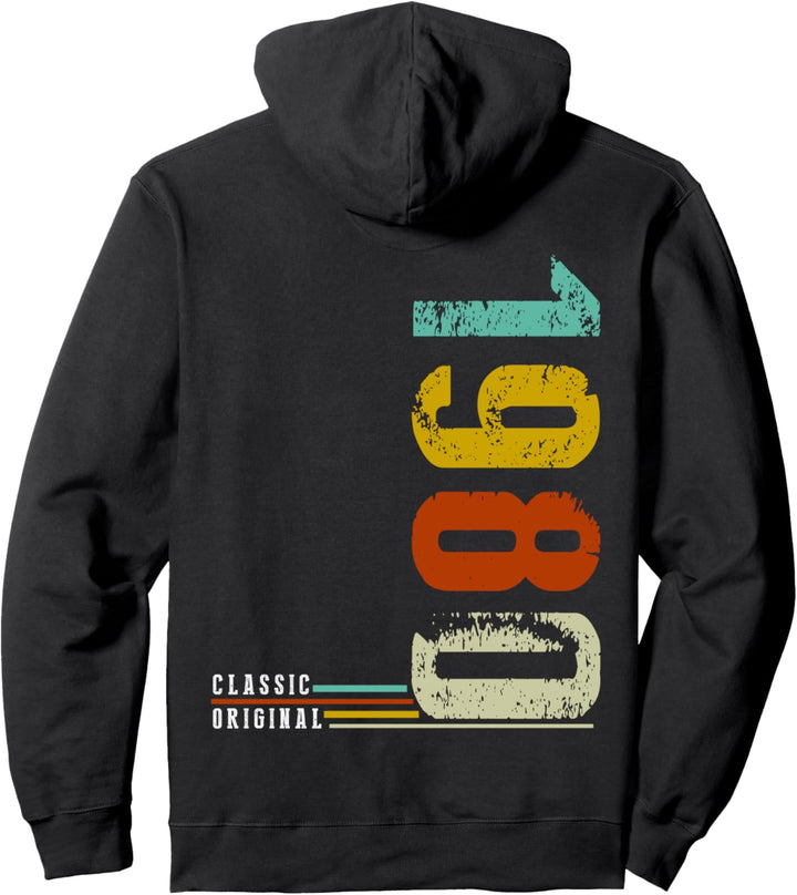 Geburtstag, Classic of 1980 Original Pullover Hoodie
