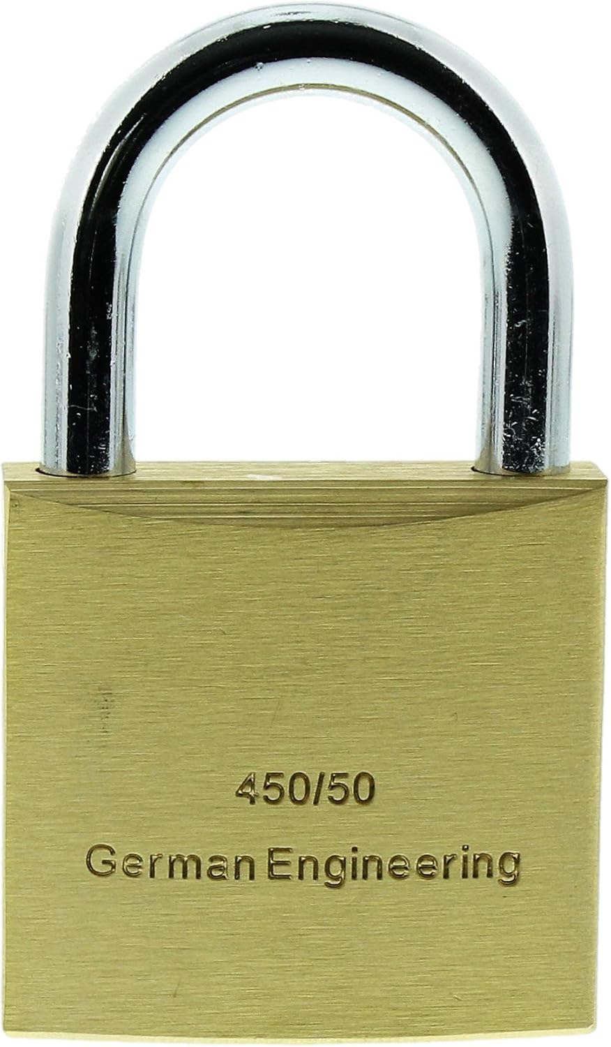 Burg-Wächter Vorhängeschloss, 8 mm Bügelstärke, 2 Schlüssel, Boccia 450 50 SB 50 mm, 50 mm