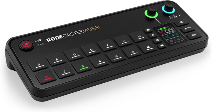 Rode Rodecaster Video Konsole für Audio- und Videoproduktion mit Podmic USB und PSA-1+