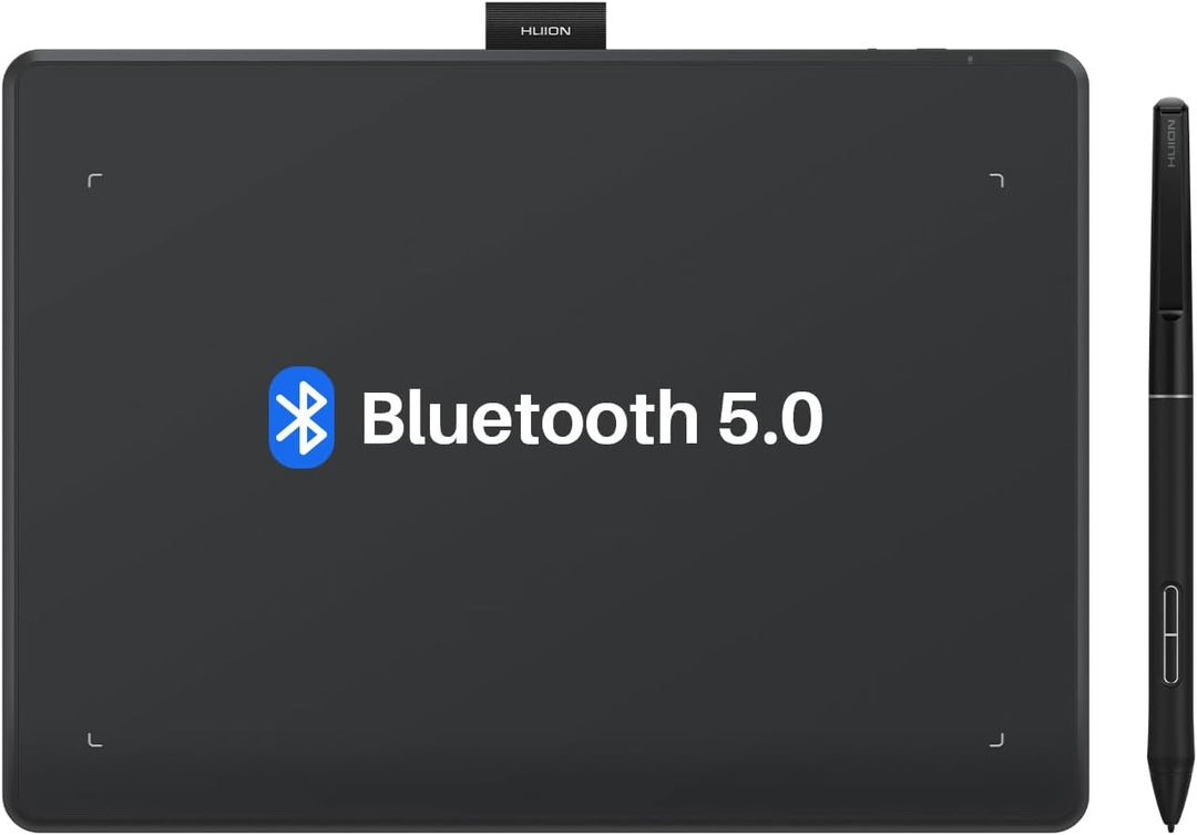 HUION Inspiroy Frego S Bluetooth-Grafiktablett, PenTech 3.0+, 6,3 x 3,9 Zoll grosses Zeichentablett