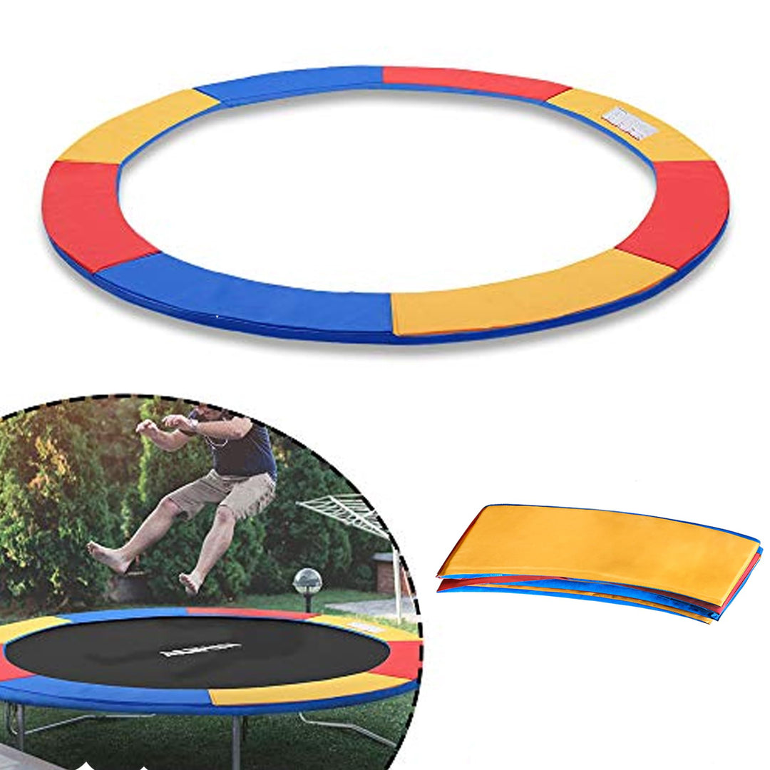 Trampolin Randabdeckung, Federabdeckung aus PVC PE für Trampolin Ø244/305/366 cm, Randschutz, Sicher