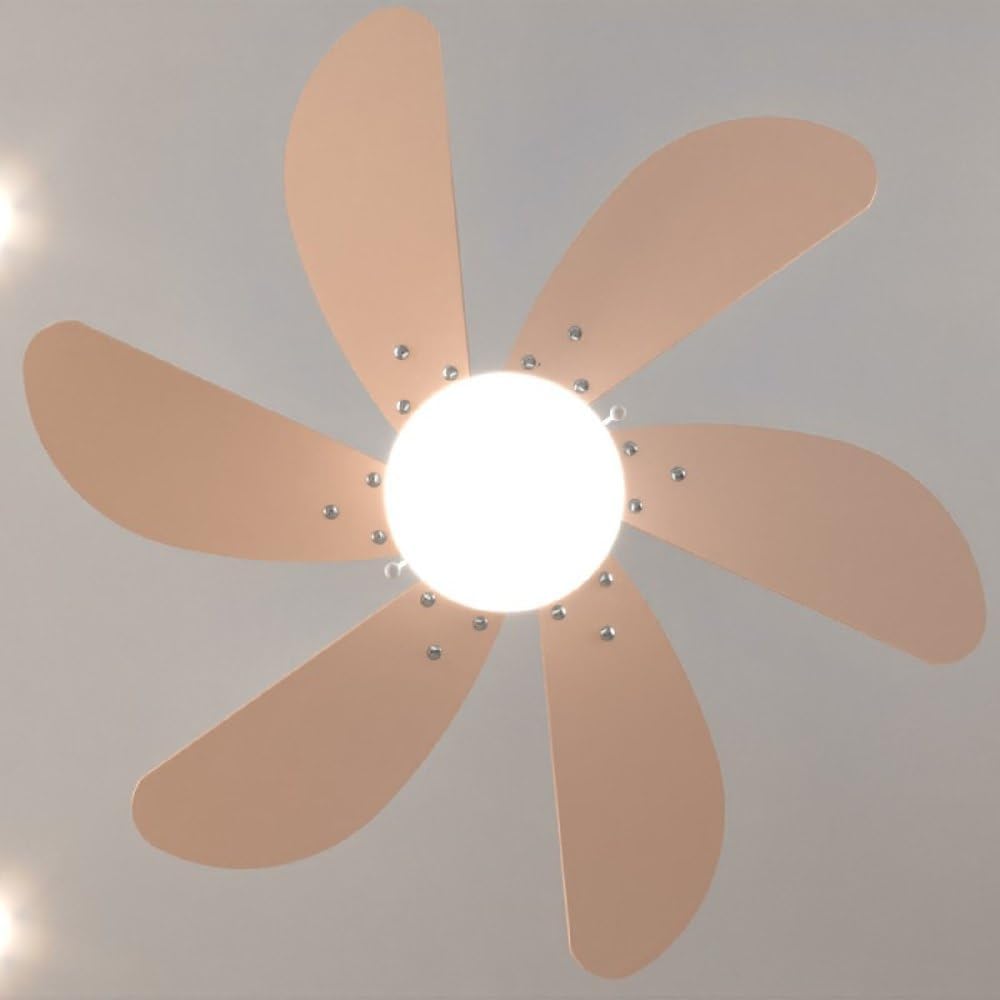 Cecotec Deckenventilator EnergySilence 3600 Vision Orange, 50 W, Durchmesser 92 cm, Lampe, 3 Geschwi
