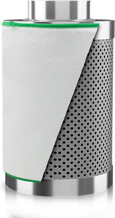 LABT Luft-Filter Flanschgrösse 100mm | für 215m³/h Luftumsatz, Luftreiniger, Aktivkohle-, Geruchsfil