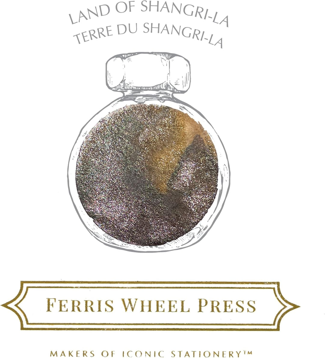 Ferris Wheel Press Fountain Pen Ink | Curious Collaboration Collection | Shangri La Hotels | Ashy Br