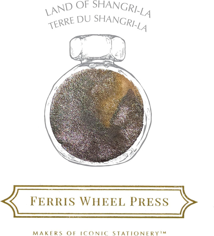 Ferris Wheel Press Fountain Pen Ink | Curious Collaboration Collection | Shangri La Hotels | Ashy Br