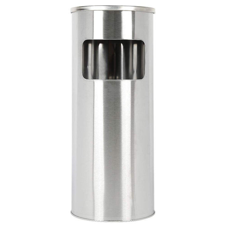 Standaschenbecher für den Aussenbereich, mit Mülleimer + Eimer, 30 l, Standaschenbecher mit Inneneim