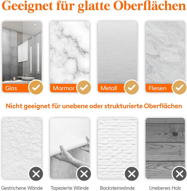 Lifewit Seifenschale Saugnapf für Dusche, Seifenschale mit ablauf, Kunststoff Seifenhalter Ohne Bohr