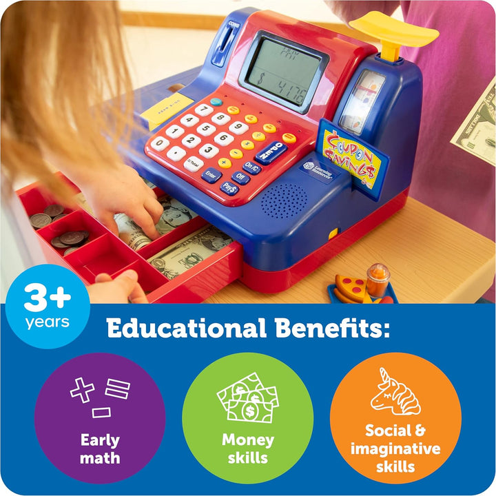 Learning Resources Teaching Cash Register