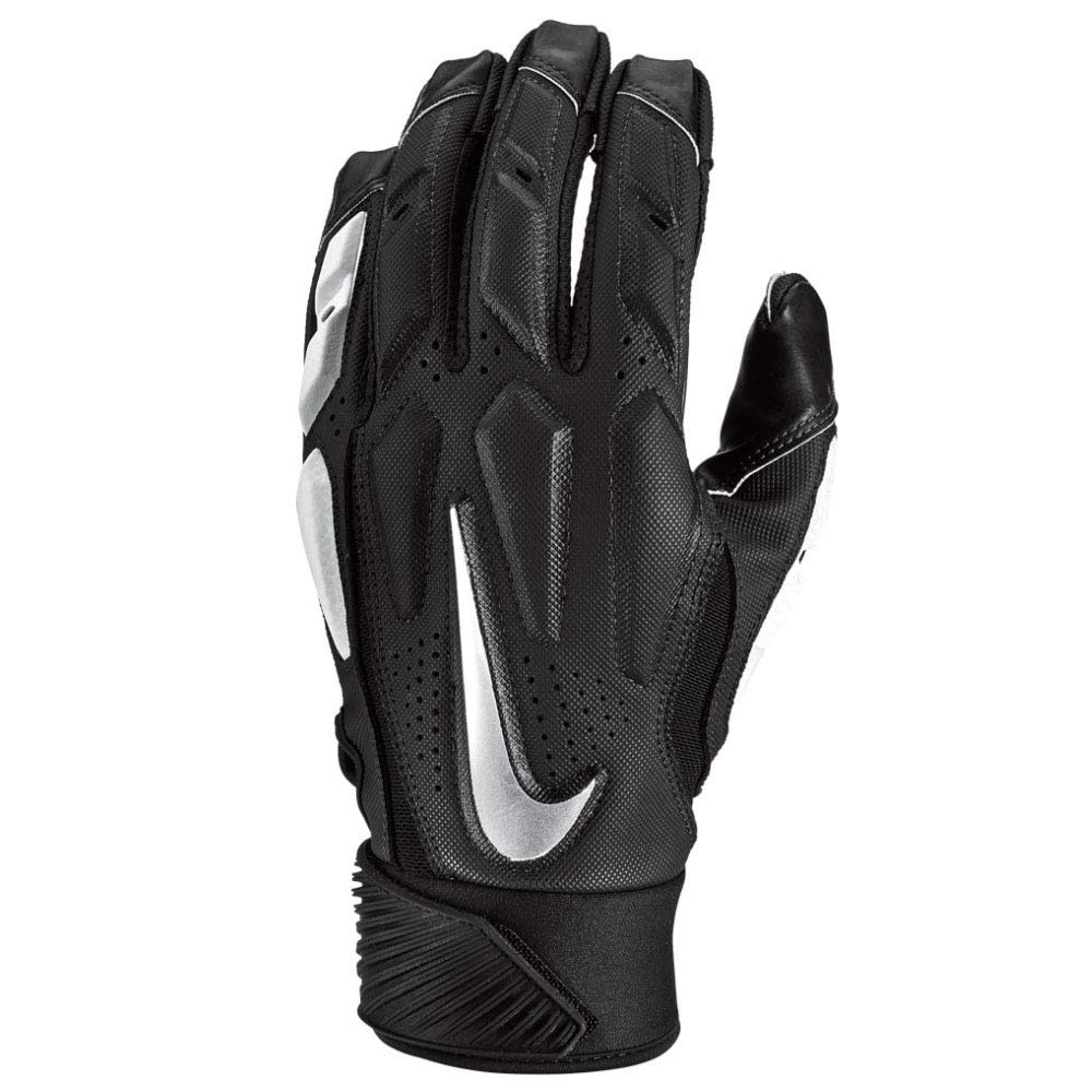 Nike D-Tack 6.0 Design 2018, Lineman Handschuhe Gloves I 4 Farben bis Grösse 3XL Schwarz L, Schwarz