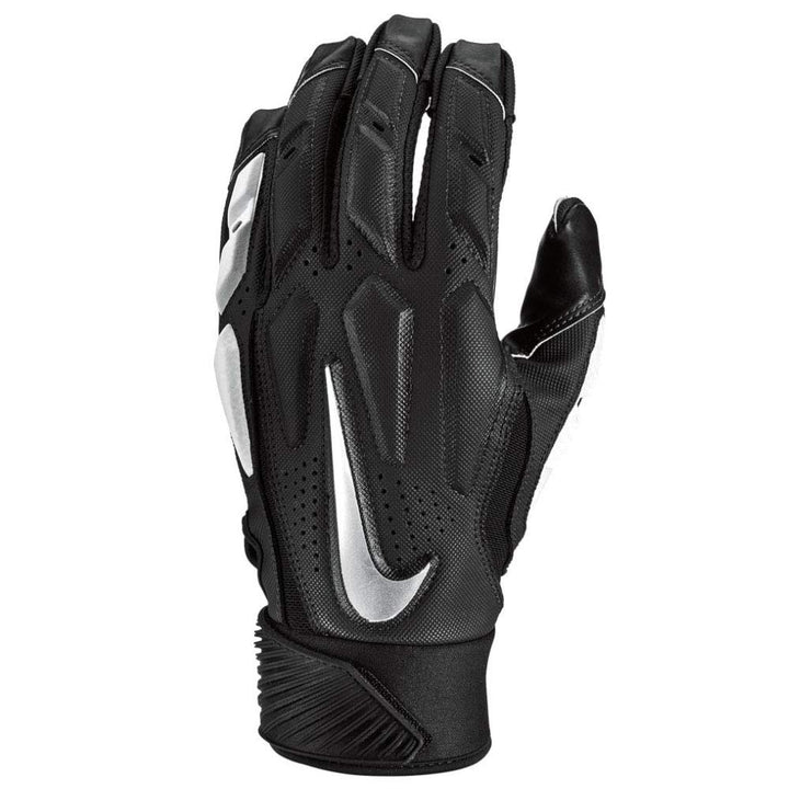 Nike D-Tack 6.0 Design 2018, Lineman Handschuhe Gloves I 4 Farben bis Grösse 3XL Schwarz L, Schwarz