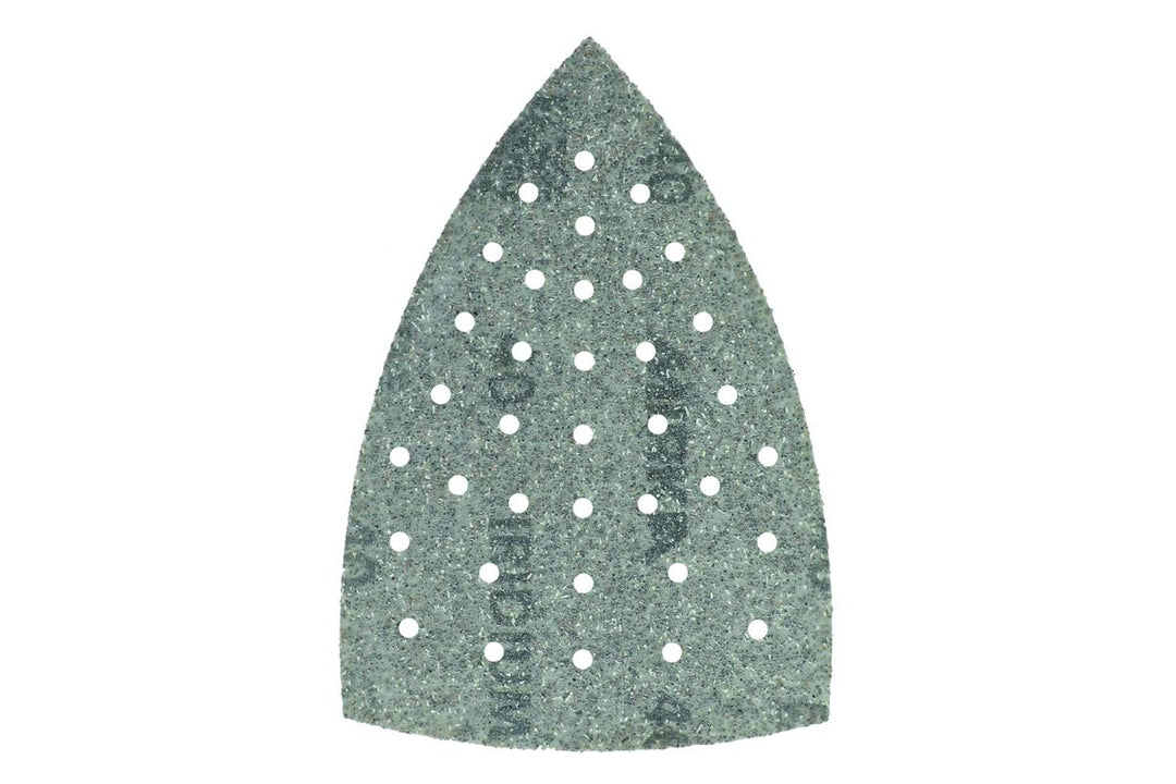 Mirka Iridium Schleifdreieck Premium-Schleifpapier 100x152x152mm 36-Loch Klett Korn 240, 50 Stk / Zu