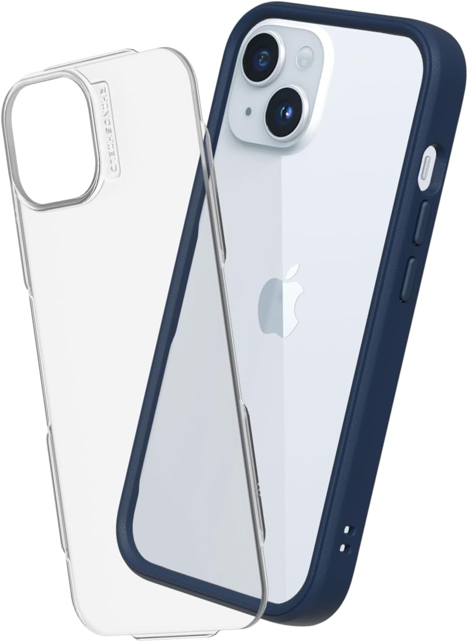 RhinoShield Modulares Case kompatibel mit [iPhone 15 Plus] | Mod NX - Anpassbare & stossdämpfende Sc