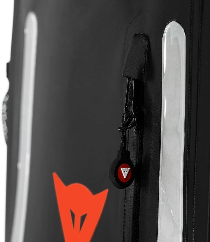 Motorradrucksack Dainese Explorer Backpack WP Motorrad Gepäck wasserdichter Rucksack, Black Schwarz,