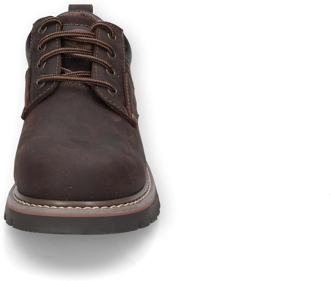 Dockers by Gerli Herren Low-Top Sneaker, Männer Schnürschuhe,wasserabweisend 40 EU Cafe 320, 40 EU C