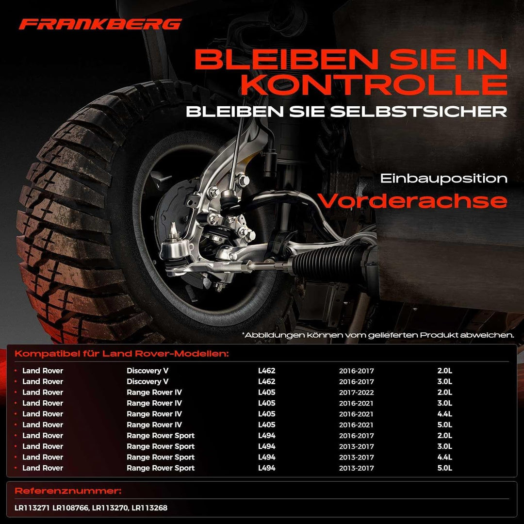 Frankberg Querlenker Vorne Links Oben Kompatibel mit Discovery V L462 2016-2017 R.a.n.g.e R.o.v.e.r