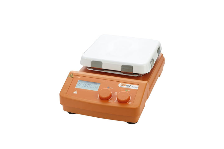 neoLab D-8350 Sunlab Magnetrührer, LCD, mit Glaskeramik Heizplatte, Aluminium