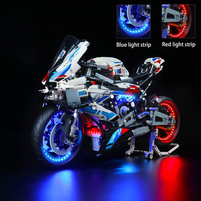 Led Licht Set für Lego BMW M 1000 RR,Dekorations Led Beleuchtungs Set für Lego 42130 Technic BMW Lig