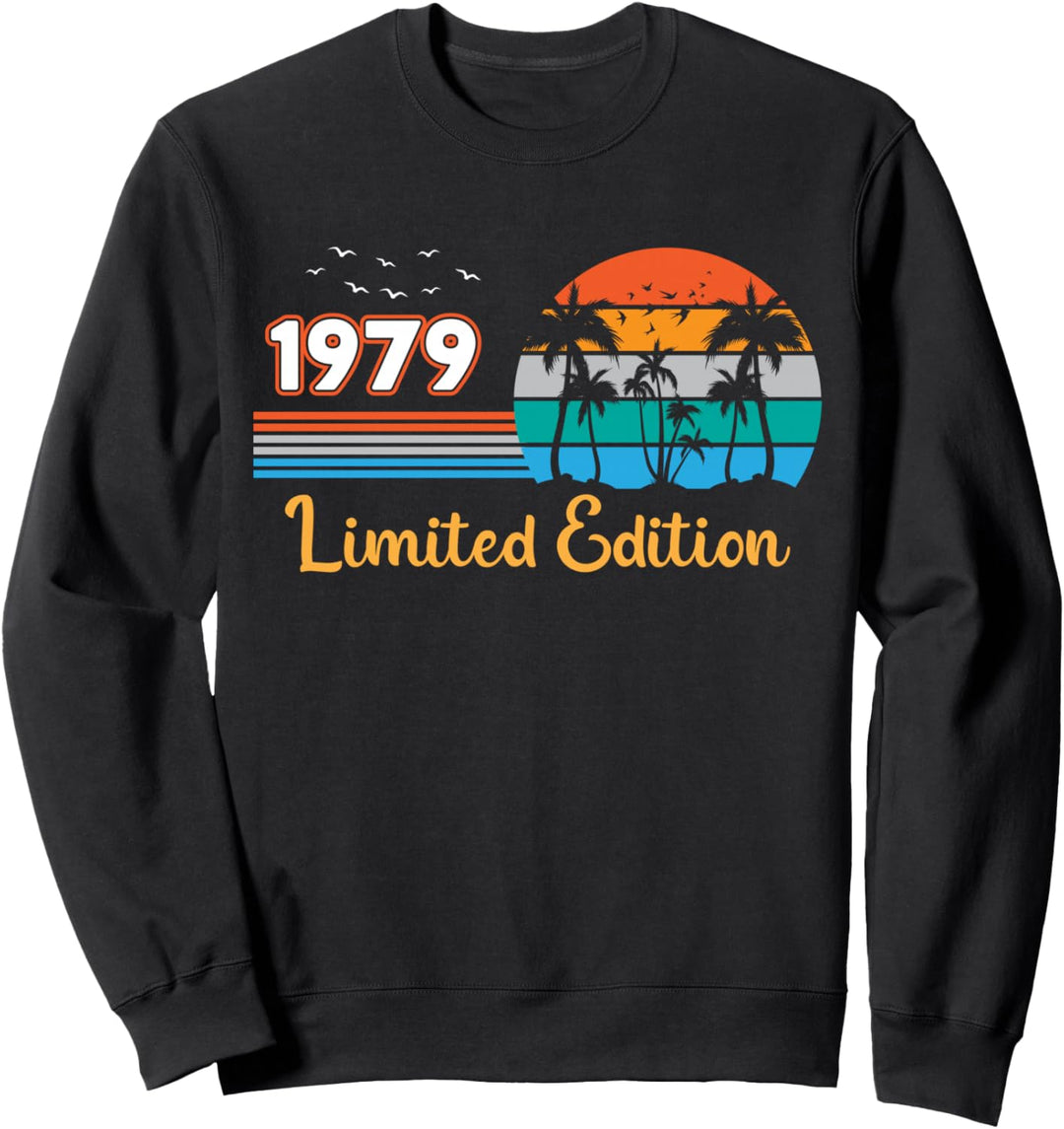 45. Geburtstag Mann Frau 45 Jahre 1979 Deko Lustig Geschenk Sweatshirt