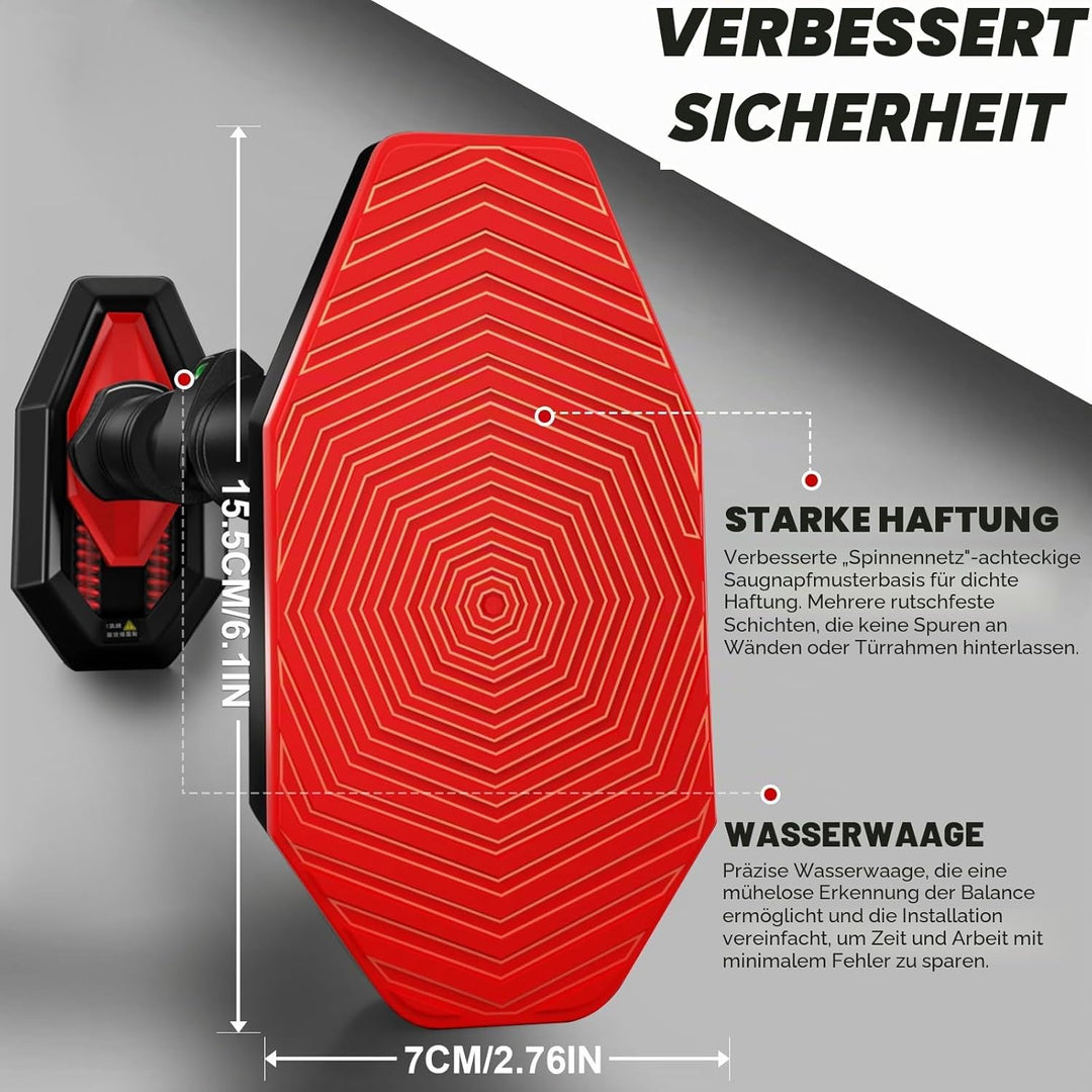 Klimmzugstange ohne Bohren Türrahmenmontage Liegestützstange Verstellbereich von 65 cm bis 100 cm Be