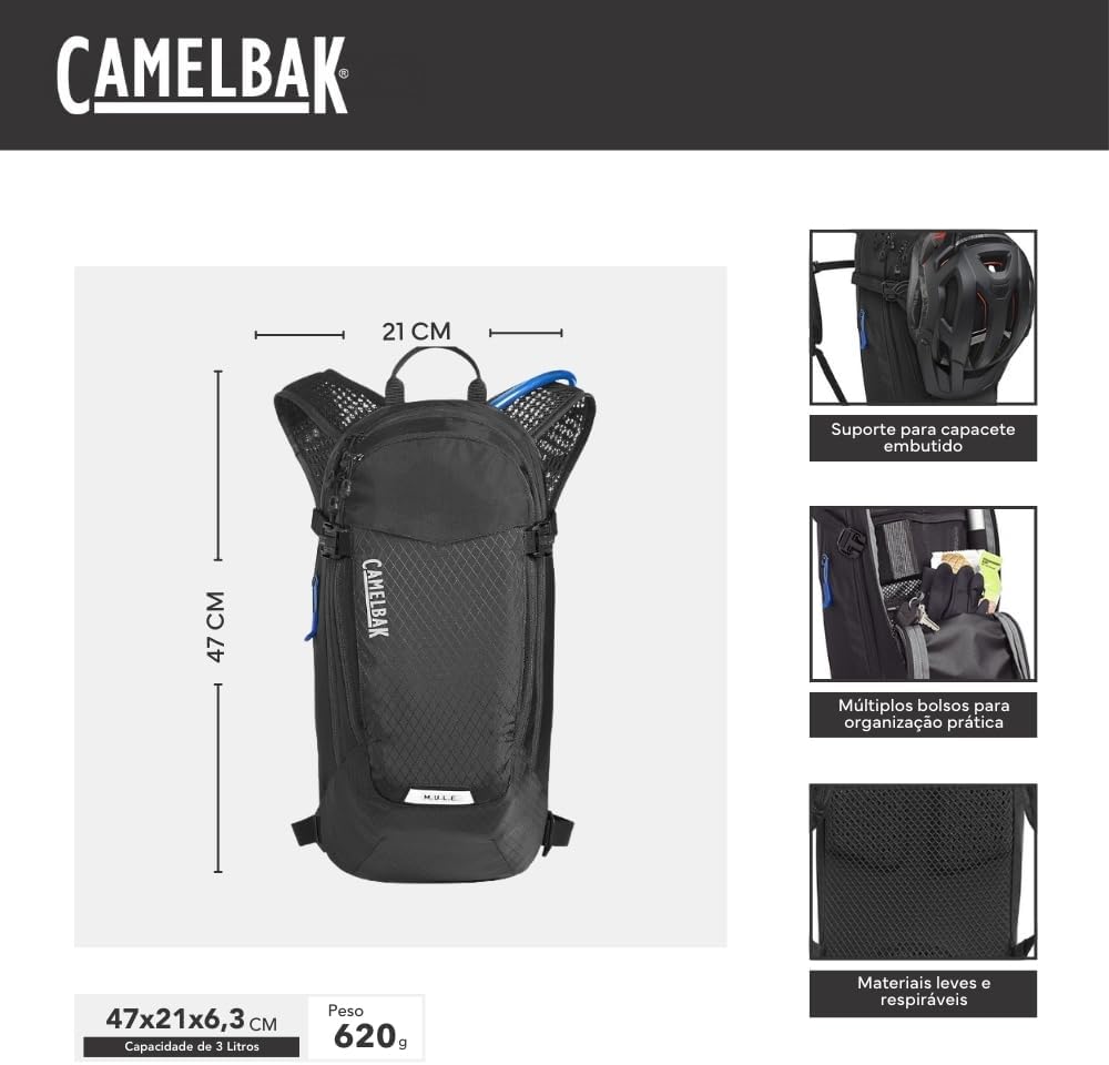 CAMELBAK Trinkrucksack M.U.L.E. 12 2.8 Liter, 2.8 Liter