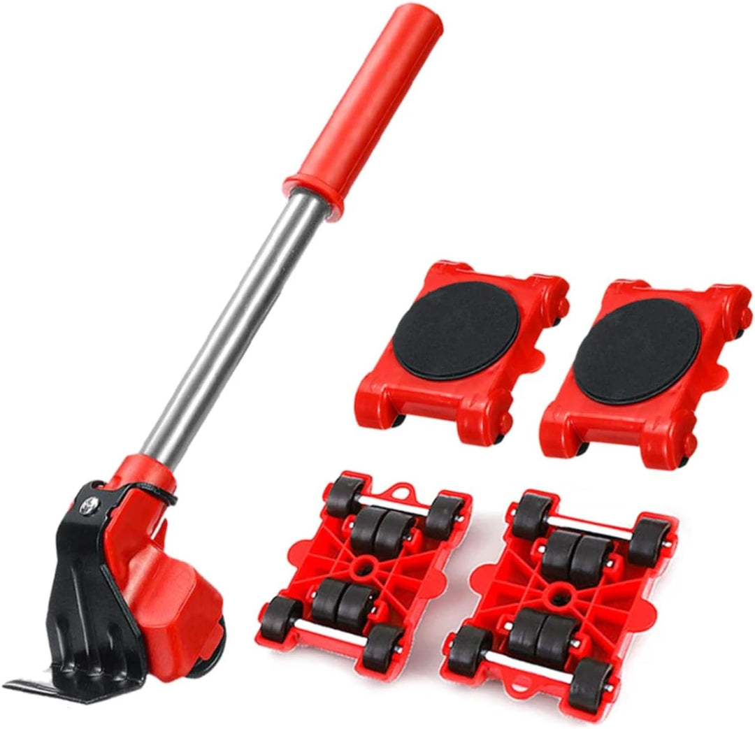 VOBOR Möbel Transportrollen Set, Möbelheber Mit 4 Stück Bewegen Sliders Schwere Möbelrollen Verschie