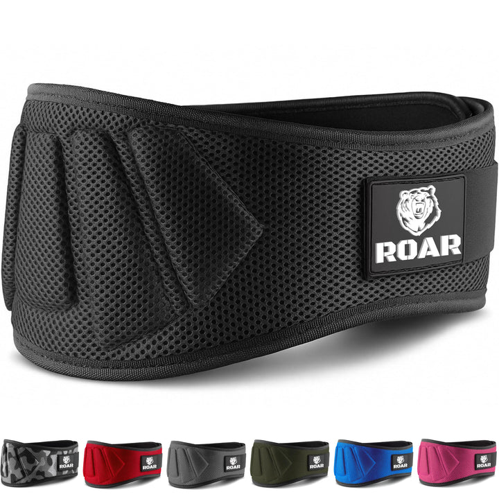 Roar® Gewichthebergürtel Herren und Damen, Lifting Belt for Gym, Powerlifting Gürtel Gewichtheben, W