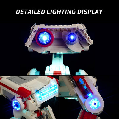 cooldac Licht-Kit für Lego 75335 Star Wars BD-1, Led Beleuchtungs Set Kompatibel mit Lego 75335 BD-1