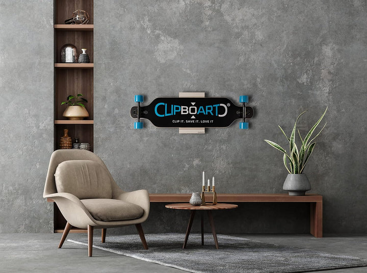 Clipboart® Standard Wandhalterung - Halterung - Snowboard - Wakeboard - Kiteboard - Balanceboard - W