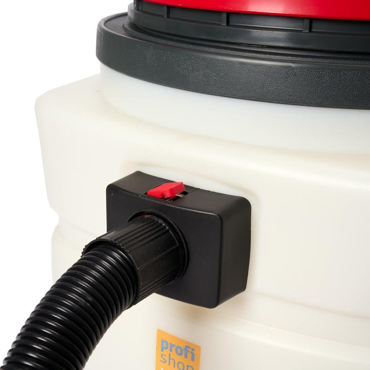 HEMMDAL Industriestaubsauger | 3.000 W | 90 Liter Fassungsvermögen | Nass-Trocken-Sauger mit 3 einze