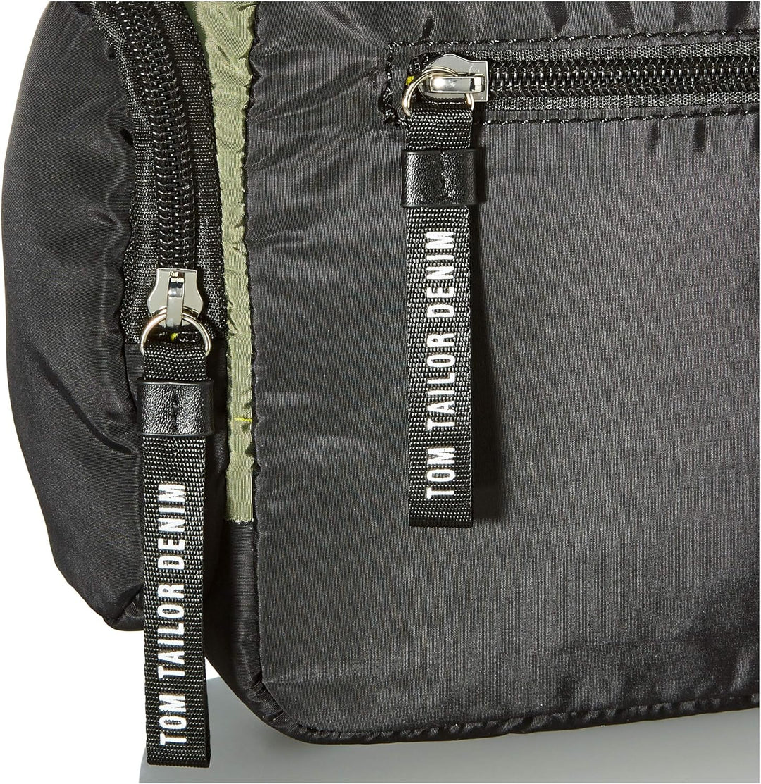 TOM TAILOR Damen Sandrine Cross Bag, M Mixed Khaki, Mixed Khaki