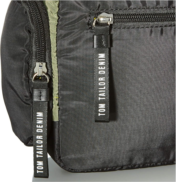 TOM TAILOR Damen Sandrine Cross Bag, M Mixed Khaki, Mixed Khaki