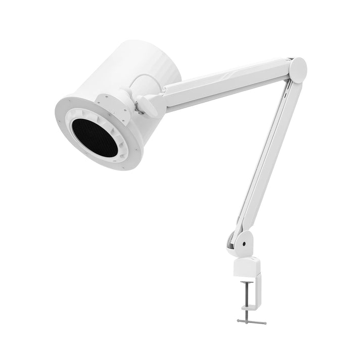 Nagelstaubsauger 55W mit 3-farbigem LED-Licht, Nagelstaubsammler Maniküre Pediküre Absaugung mit 10