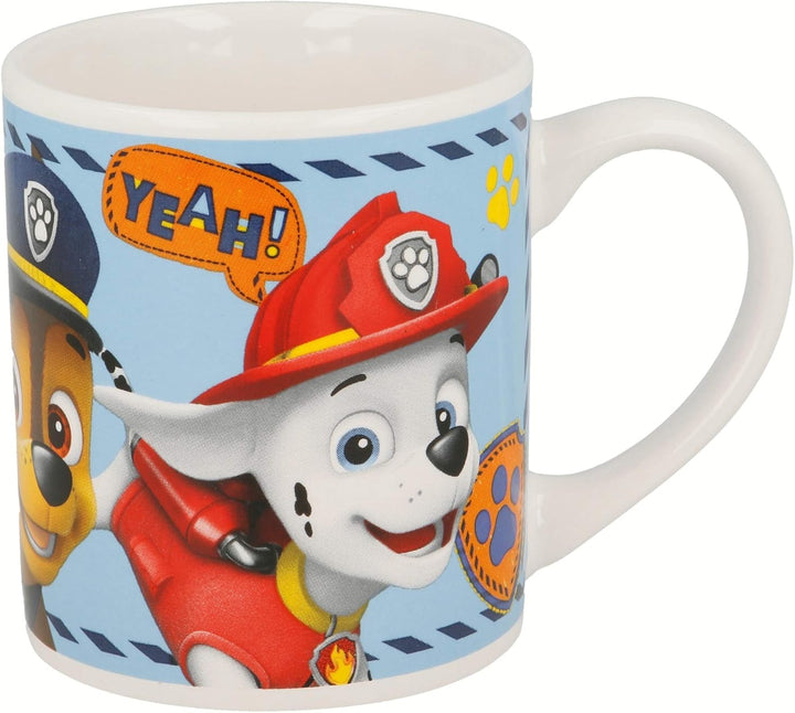 Geschirr-Frühstück-Set | Paw Patrol | 3-Teilig | Porzellan | Geschirr für Jungen