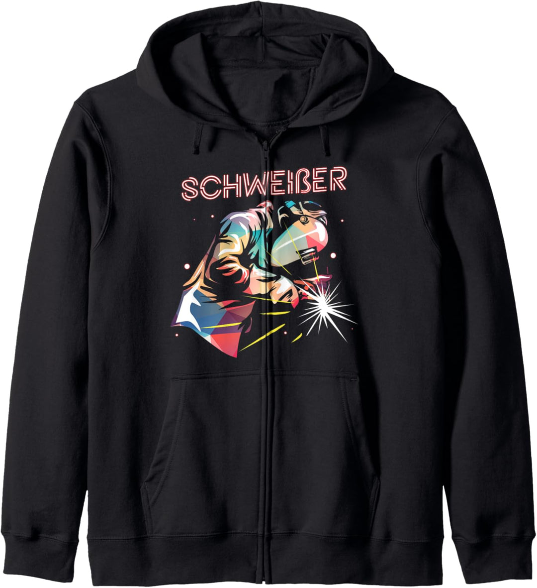 Schweisser Kunststoffschweissen Kapuzenjacke