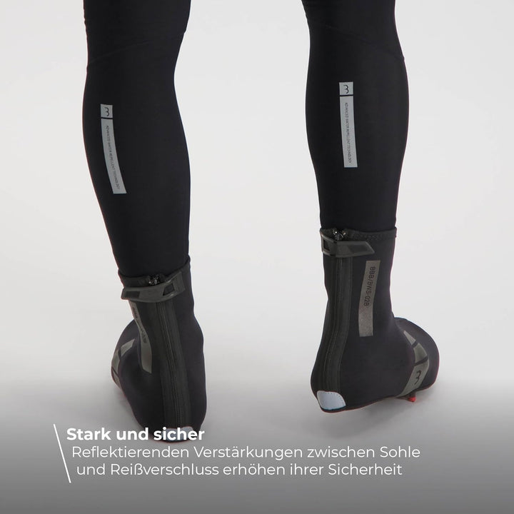 BBB Cycling Fahrrad Herren und Damen Winter Schuhüberzieher Windfest Kälteschutz Überschuhe für Renn