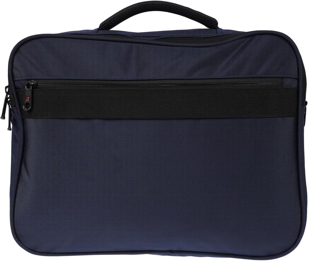 Christian Wippermann XXL Herren Umhängetasche Flugbegleiter Tasche Messenger Arbeitstasche 17 Zoll L