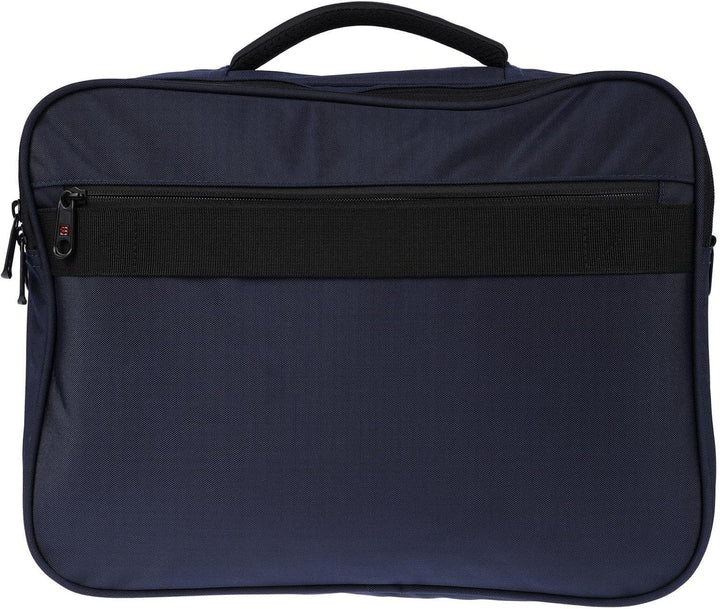 Christian Wippermann XXL Herren Umhängetasche Flugbegleiter Tasche Messenger Arbeitstasche 17 Zoll L