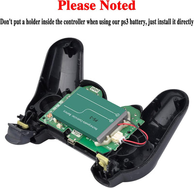 Uwayor Akku PS3 Controller Akku LIP1359 PS3 Ersatz Akku 2X 1860mAh für Sony Playstation 3 und Dualsh