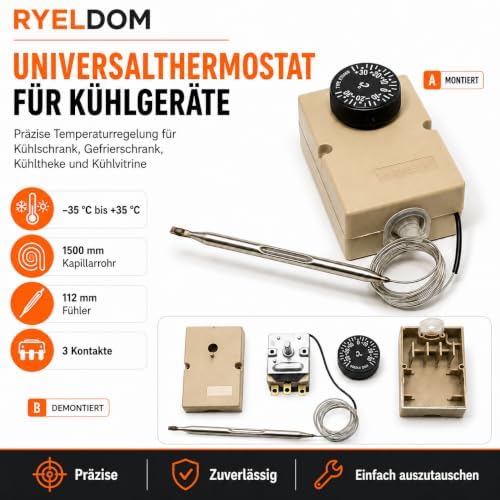 Universal-Thermostat -35°C + 35°C