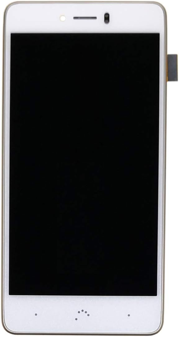 swark LCD Display für Bq Aquaris U Plus Weisse Touchscreen Bildschirm Digitizer Assembly Glas + Rahm