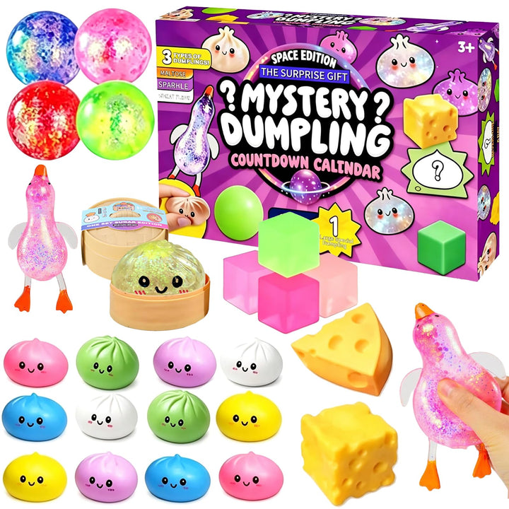 CWENDANE 25 Stück Adventskalender Sensorik Spielzeug,Fidget Toys Set