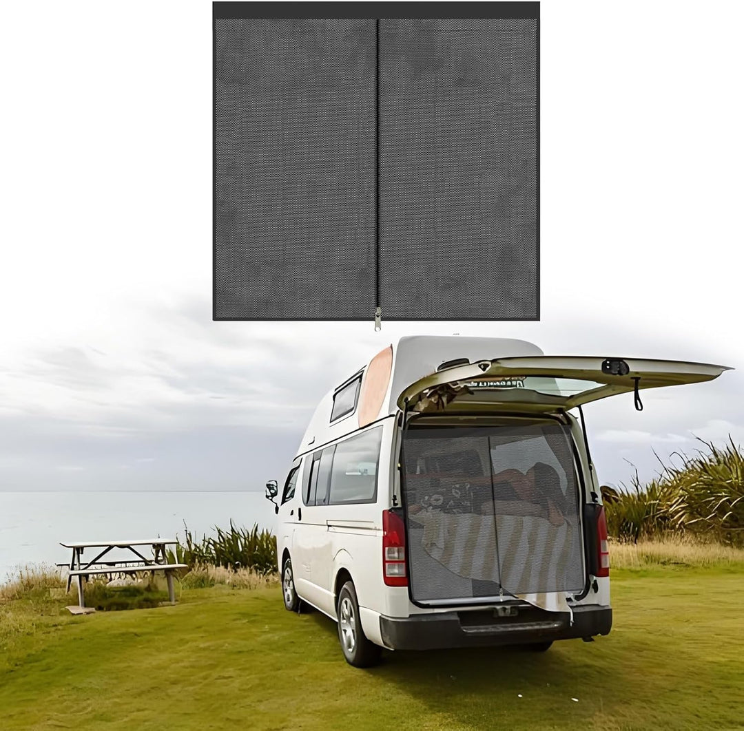 HAMON Auto Hintertür Heckklappe Insektennetz Moskitonetze Ersatz für VW T6 Outdoor Camping Auto Anti