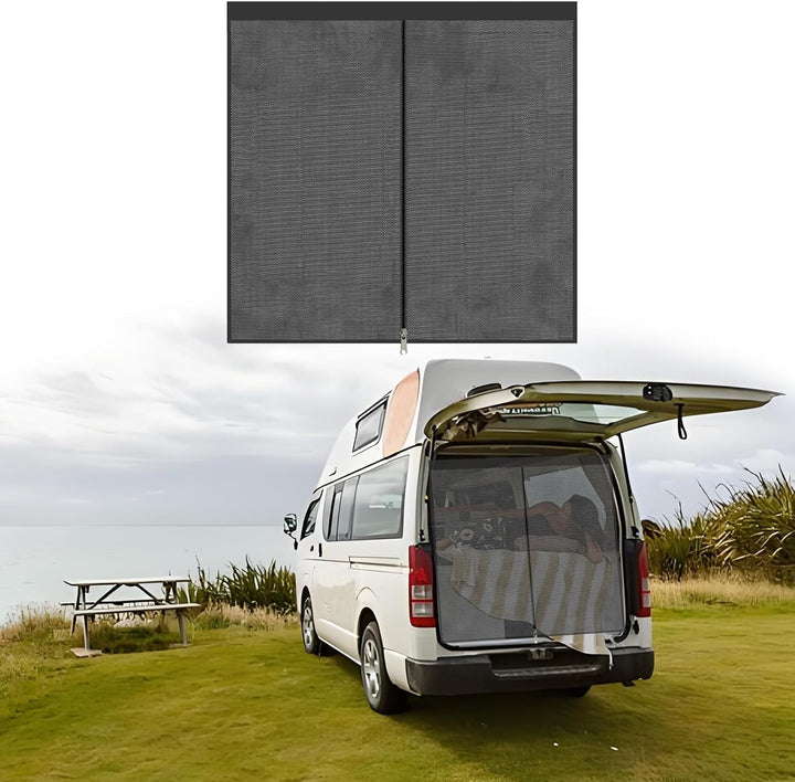 HAMON Auto Hintertür Heckklappe Insektennetz Moskitonetze Ersatz für VW T6 Outdoor Camping Auto Anti