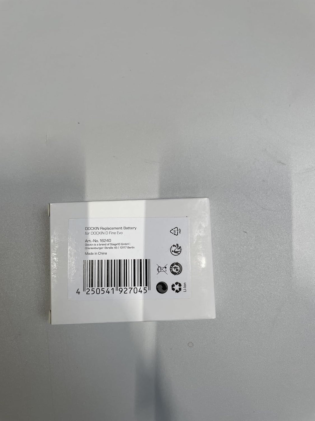DOCKIN® Ersatzakku für D FINE EVO Hi-Fi Bluetooth Lautsprecher | D FINE EVO Bluetooth Speaker Akku |