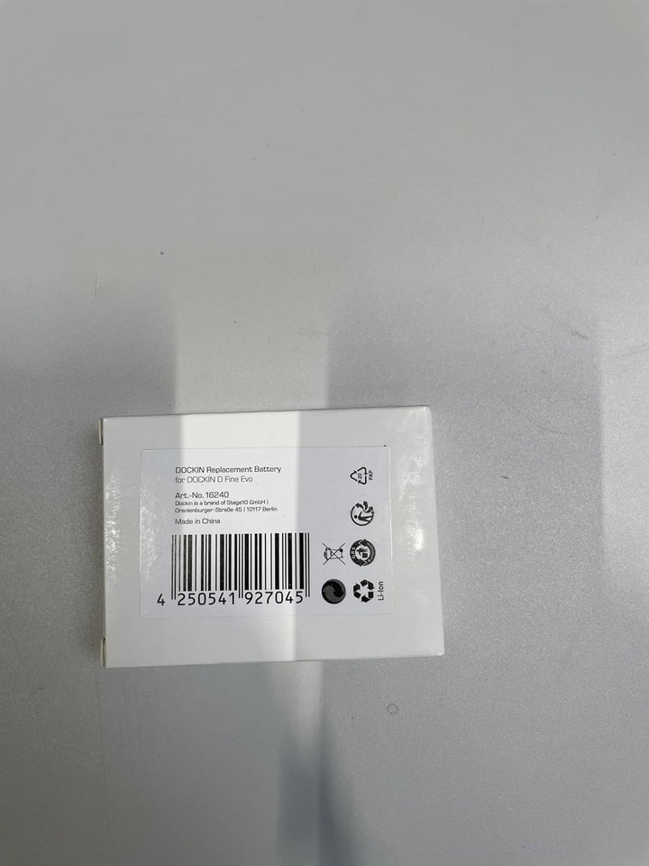DOCKIN® Ersatzakku für D FINE EVO Hi-Fi Bluetooth Lautsprecher | D FINE EVO Bluetooth Speaker Akku |